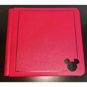 Creative Memories Disney Scrapbook Album. 7x7 Size,  Mickey Ear Design NEW
